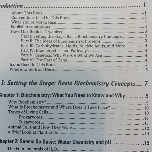 SALE!! Biochemistry and anatomy for Dummies - Picture 8 of 11